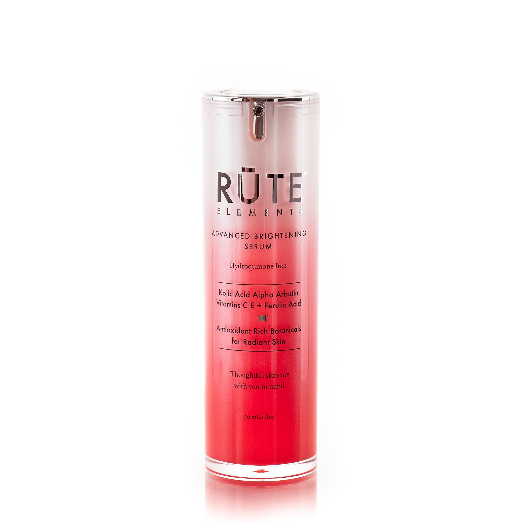 advanced brightening serum, dark spot corrector, hyperpigmentation, rute elements, best brightening serum. Advanced Brightening Serum