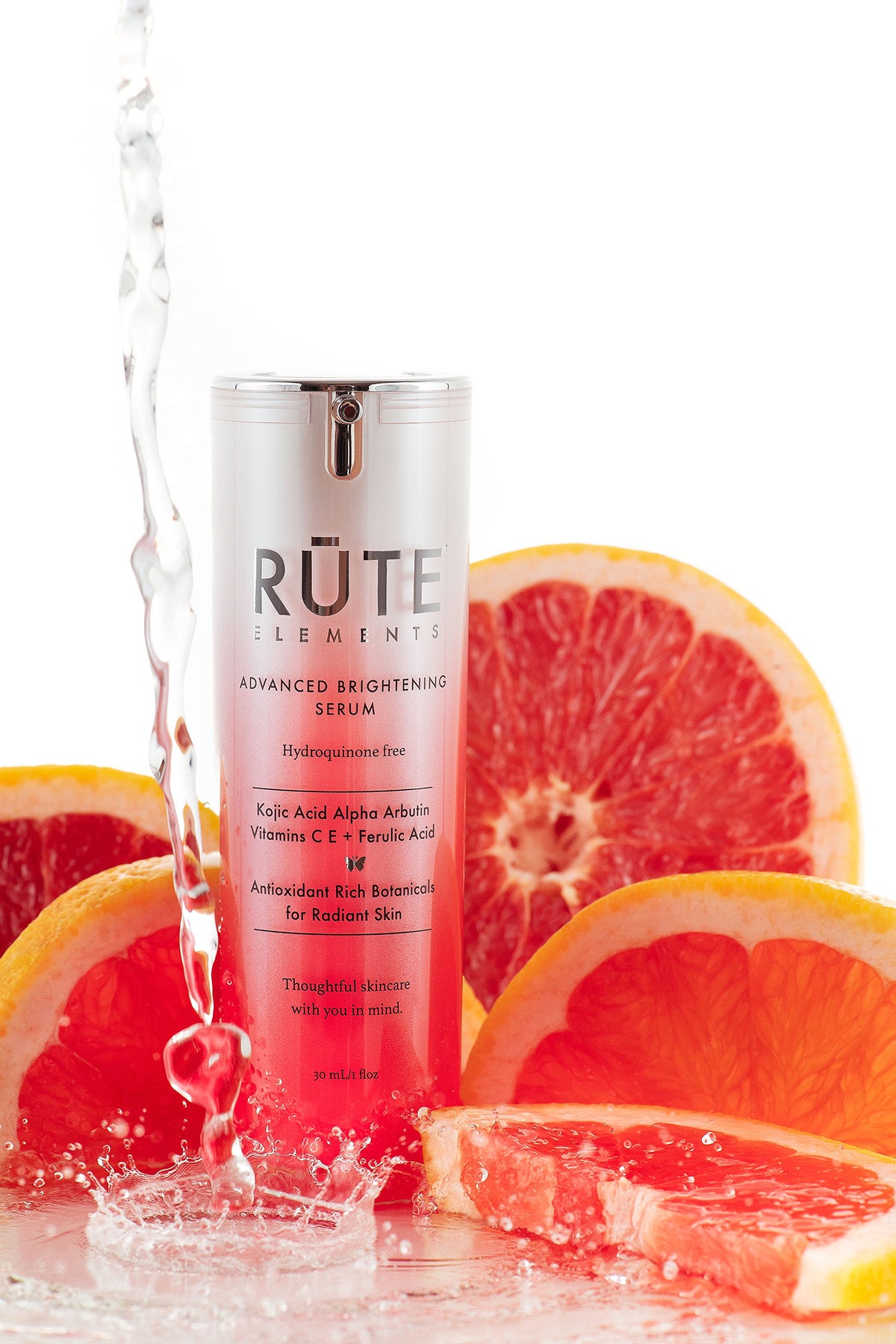 advanced brightening serum, dark spot corrector, hyperpigmentation, rute elements, best brightening serum. Advanced Brightening Serum